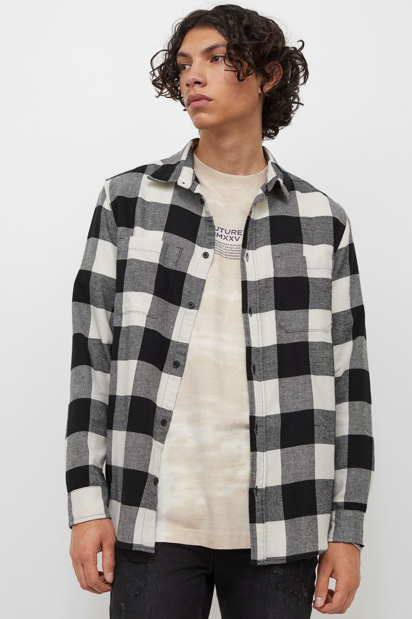 Regular Fit Flannel Shirt